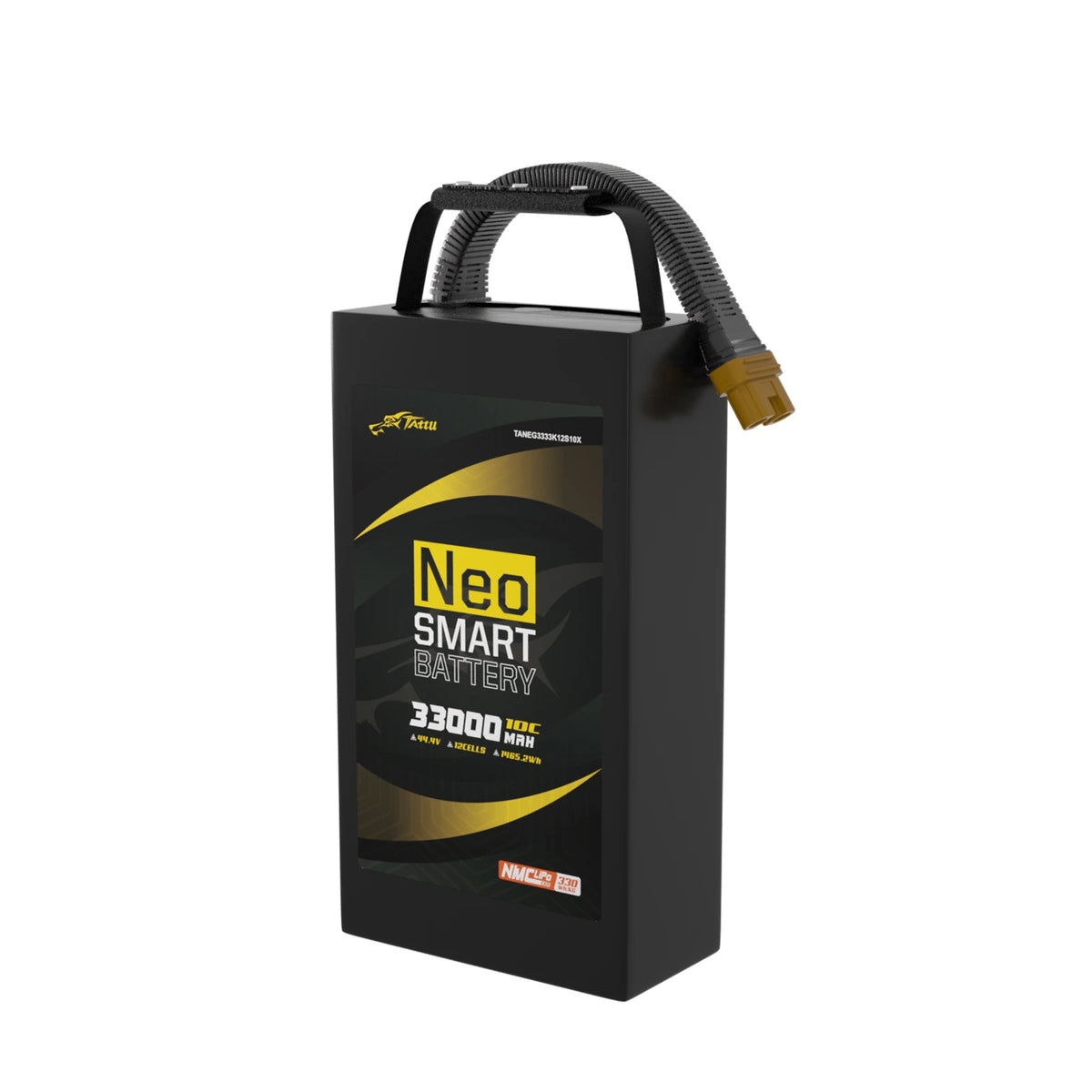Tattu 33000mAh 12S 10C 44.4V Smart Lipo Battery | AS150U-F Plug | NEO Compact