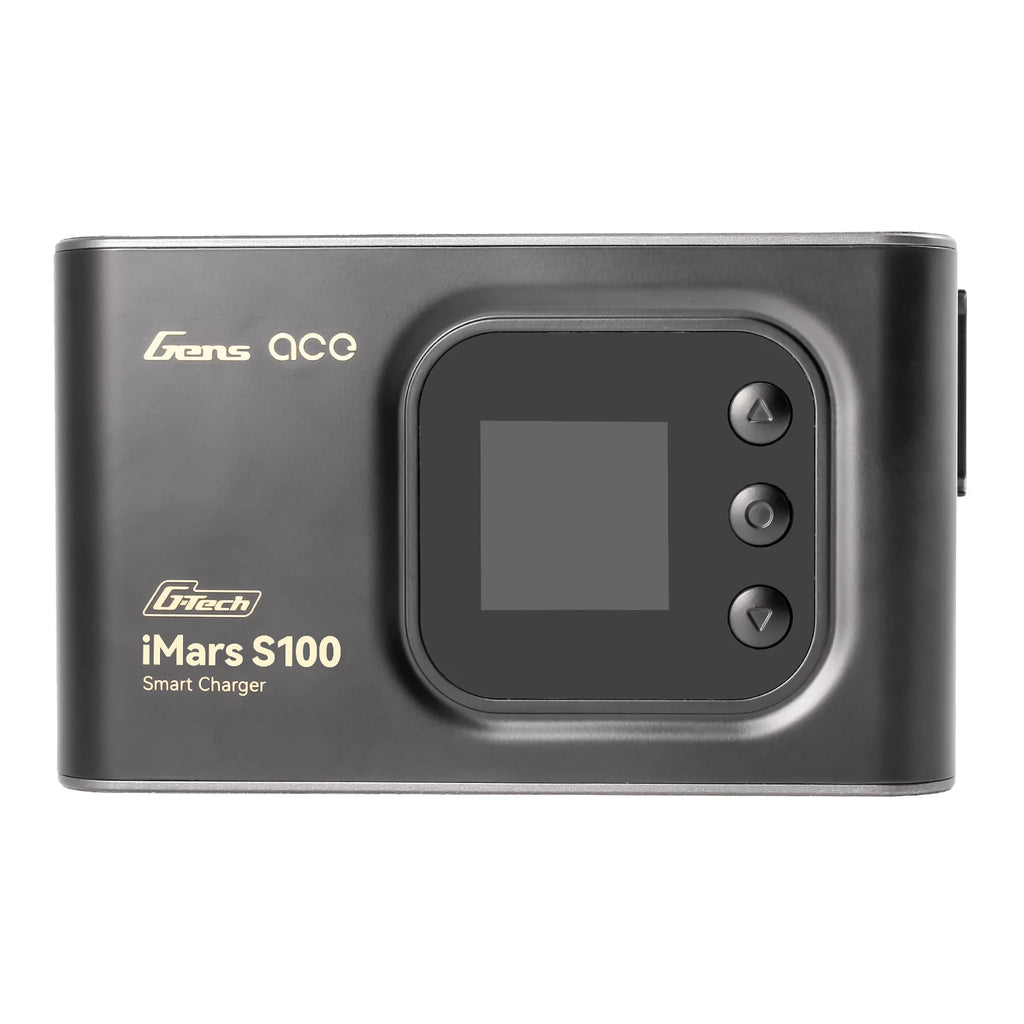 Gens ace iMars S100 Smart Charger | AC 100W | 10A | 2-6S | Black