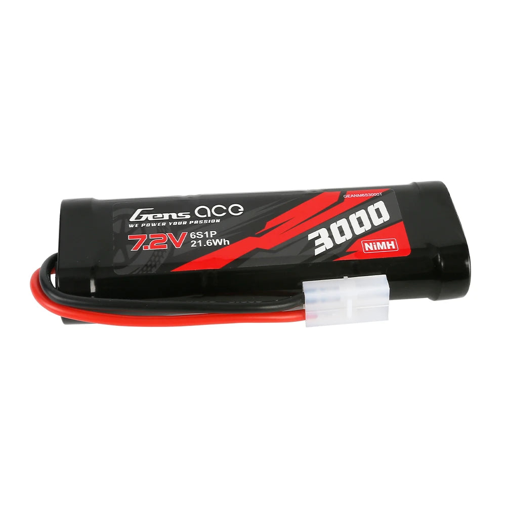 Gens ace 3000mAh 6S 7.2V Battery | Tamiya Plug | NiMH