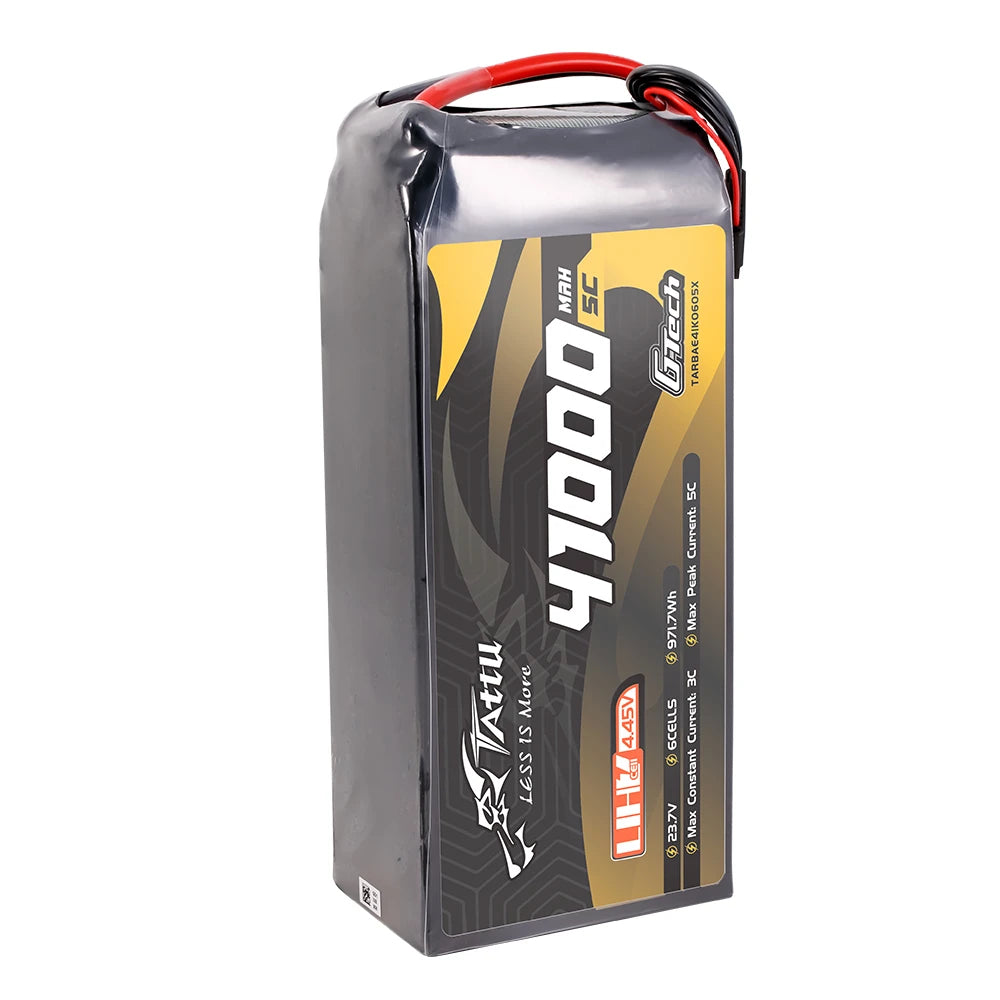 Tattu 41000mAh 6S 5C 23.7V(UHV) Lipo Battery | XT90S-F Plug | UAV Classic