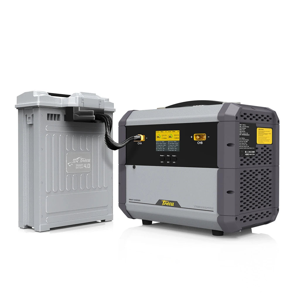 Tattu TA9000 Plus Smart Charger | Dual Channel | 120A 9000W | 12S-24S