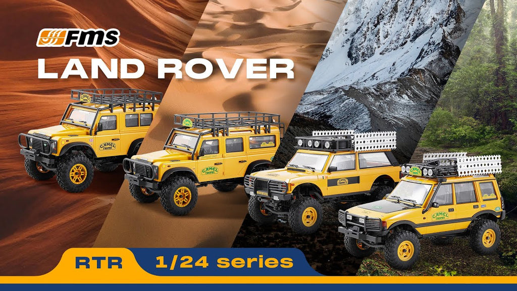 FMS 1:24 FCX24M Land Rover Camel Trophy Edition RTR