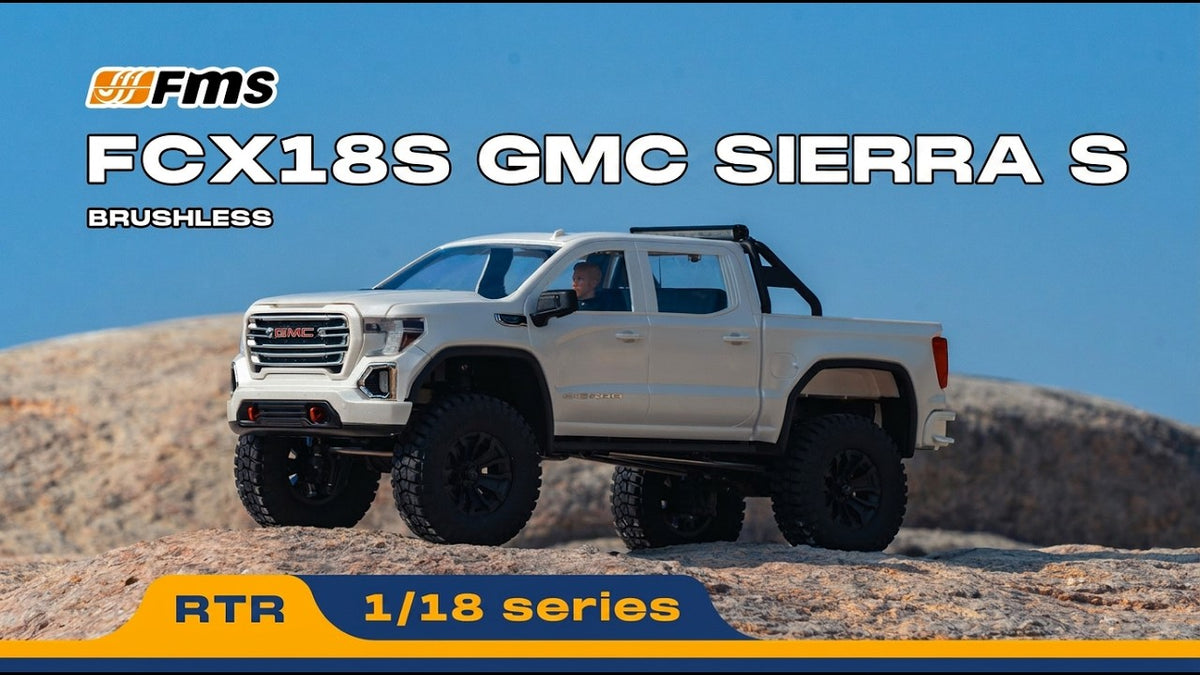 FMS FCX18S 1:18 GMC Sierra S RTR Brushless (Discontinued)