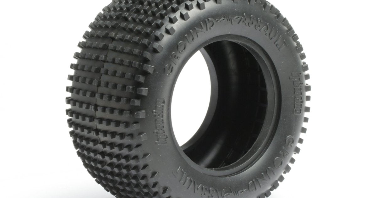 Ground Assault 2.2 Tires, S Compound, (2pcs) - Model HPI4411 - HPI Racing