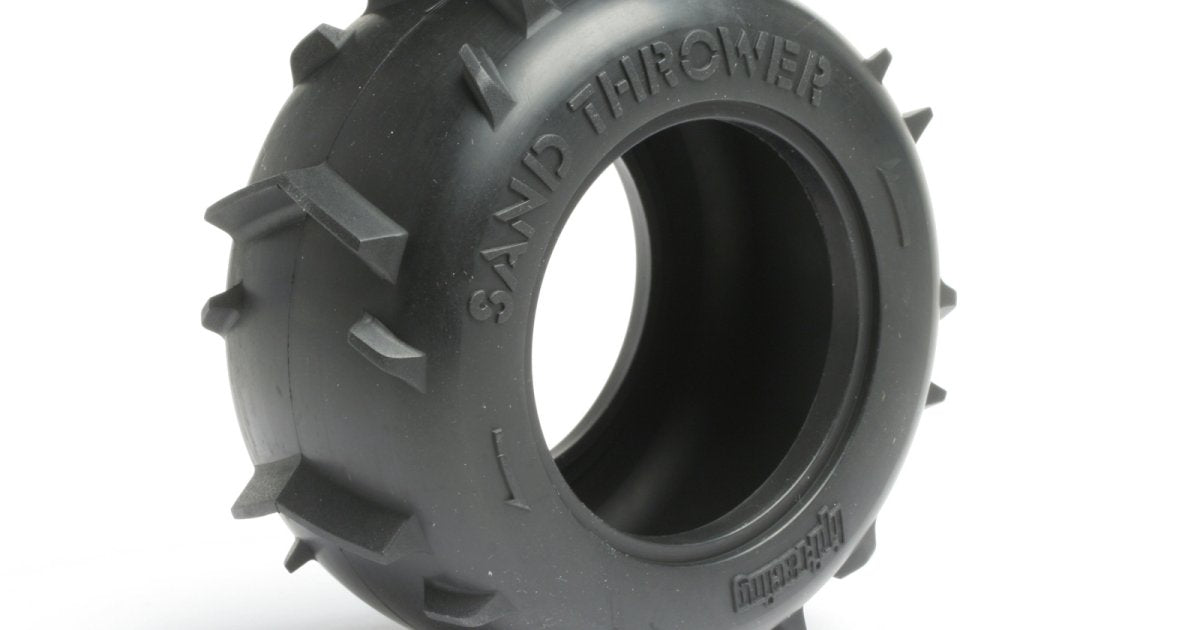 Sand Thrower, 2.2/102x53mm, Tires, D Compound, (2pcs) - Model HPI4412 - HPI Racing