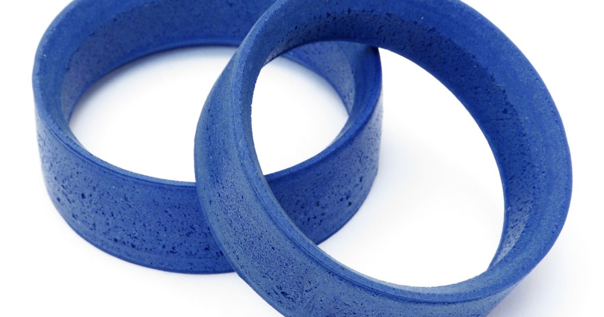 Pro Molded Inner Foam, 24mm, (Blue/Medium Firm) (2pcs) - Model HPI4632 - HPI Racing