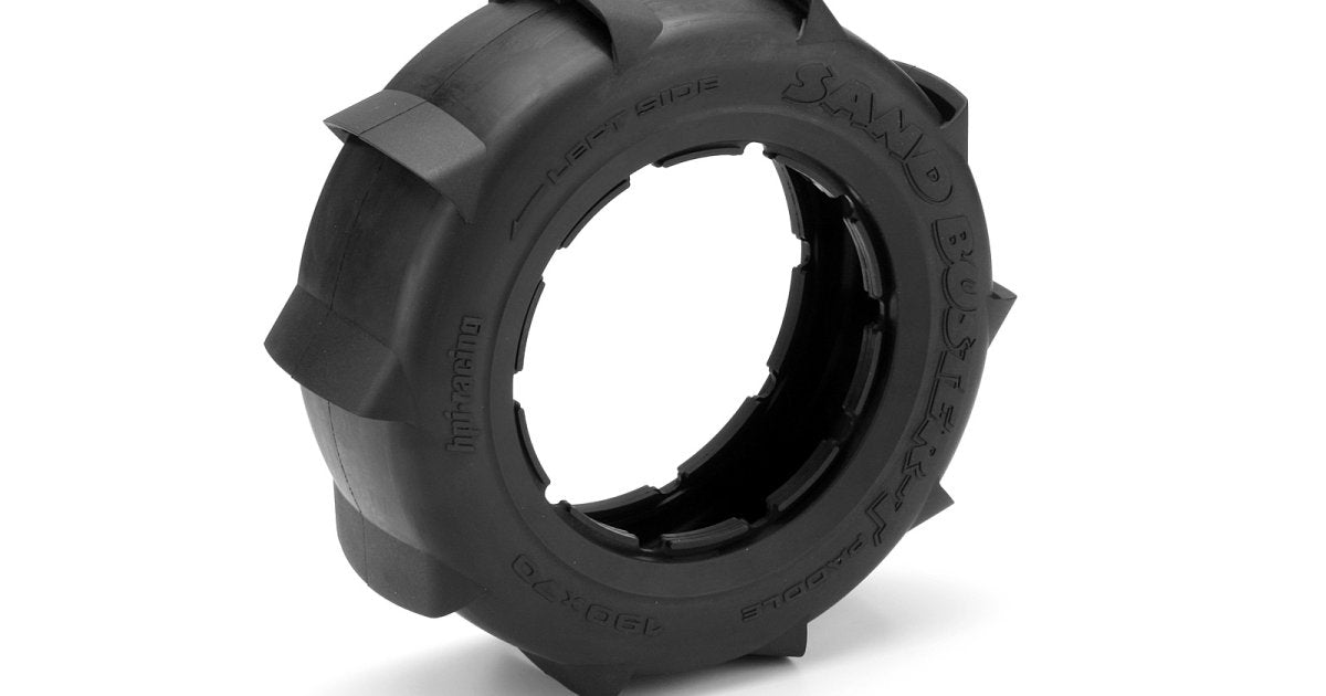 Sand Buster-T Paddle Tire, M Compound, 190x70mm, (2pcs), Baja 5SC/T - Model HPI4823 - HPI Racing