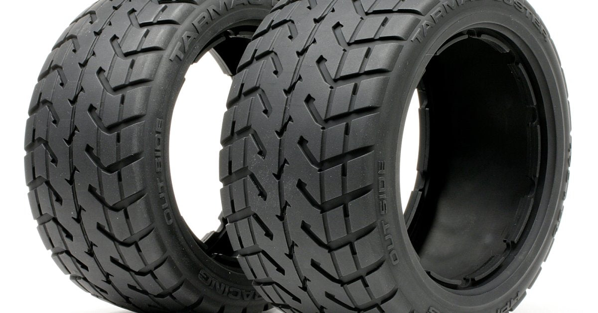 Tarmac Buster Tire, M Compound, 170x80mm, (2pcs), Baja 5B - Model HPI4840 - HPI Racing
