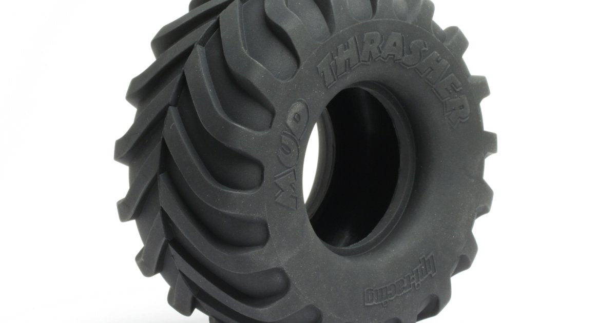 Mud Thrasher Tires, 135X73mm, (2pcs), Wheely King - Model HPI4894 - HPI Racing