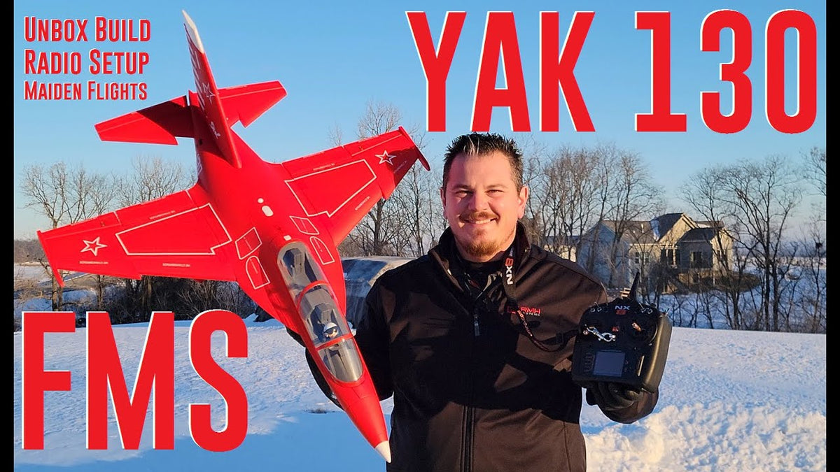 FMS EDF Jet 70mm Yak-130 V2, PNP