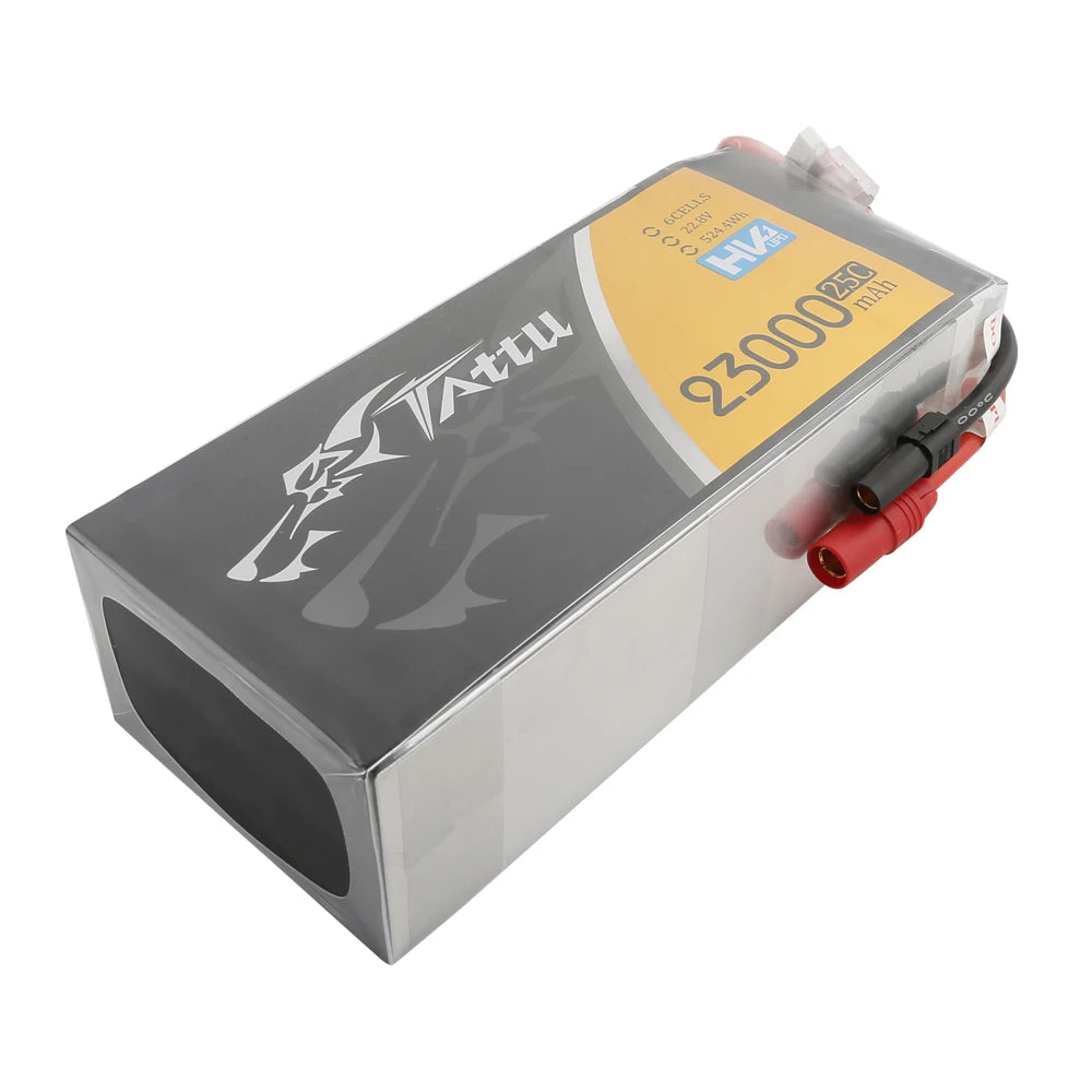 Tattu 23000mAh 6S 25C 22.8V(HV) Lipo Battery | AS150+XT150 Plug | UAV Classic