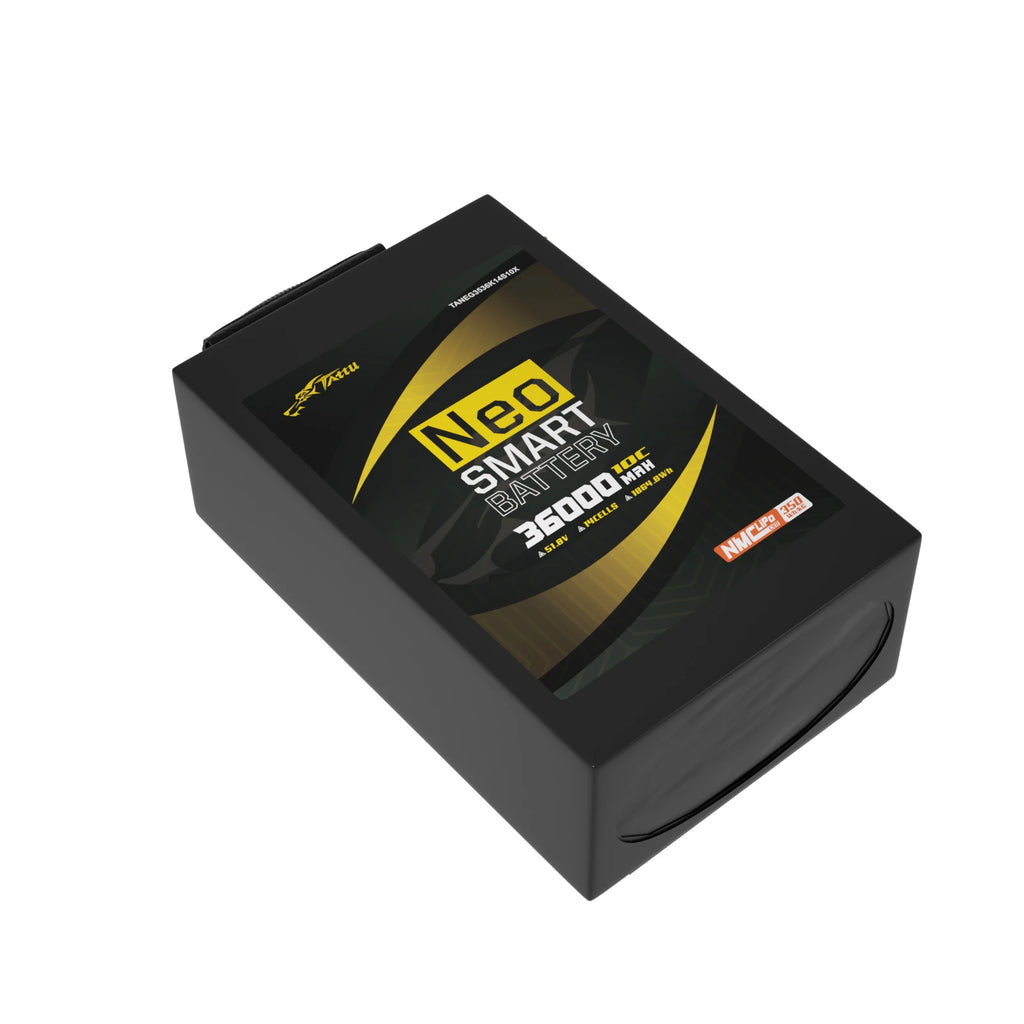 Tattu 36000mAh 14S 10C 51.8V Smart Lipo Battery | AS150U-F Plug | NEO Compact
