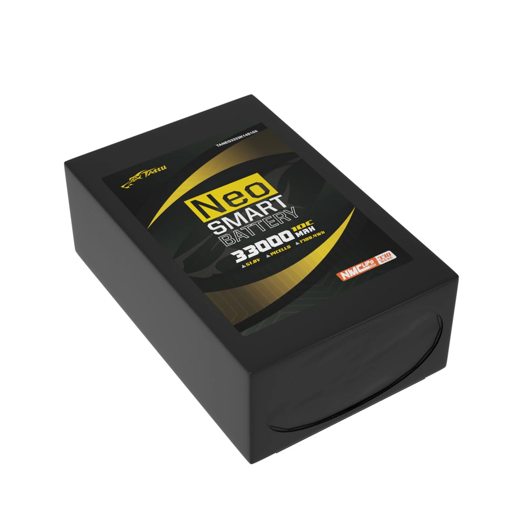 Tattu 33000mAh 14S 10C 51.8V Smart Lipo Battery | AS150U-F Plug | NEO Compact