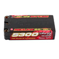 Gens ace 5300mAh 2S 140C 7.6V(HV) Shorty Lipo Battery | 5.0mm bullet | Redline 2.0