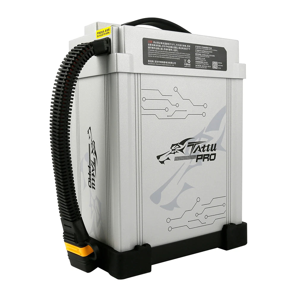 Tattu 22000mAh 14S 25C 51.8V Smart Lipo Battery | AS150U-F Plug | Tattu Pro