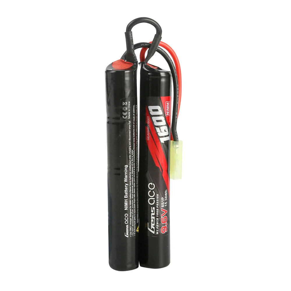 Gens ace 1600mAh 8S 9.6V Nunchuck NiMH Battery | Airsoft
