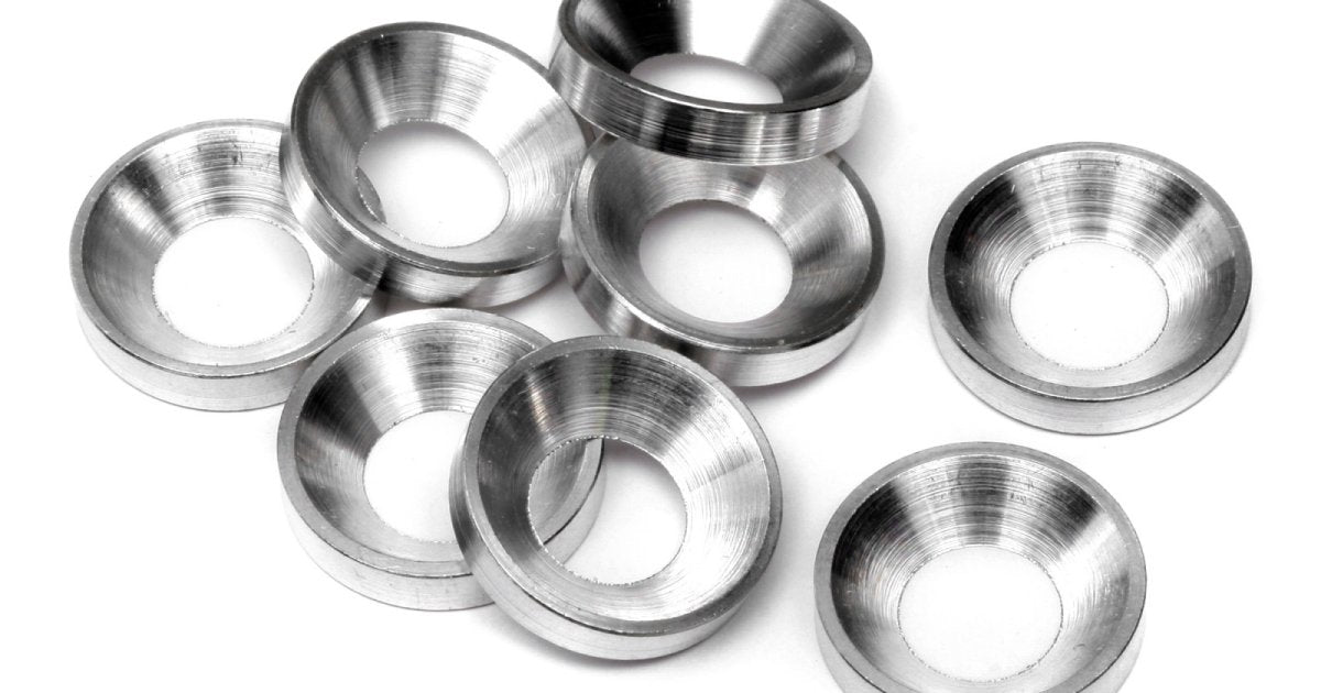 Concave Washer, 5mm, (8pcs), Baja 5B - Model HPI50504 - HPI Racing
