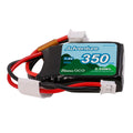 Gens ace 350mAh 2S 30C 7.4V Lipo Battery | JST Plug | Adventure (Non-G-Tech)