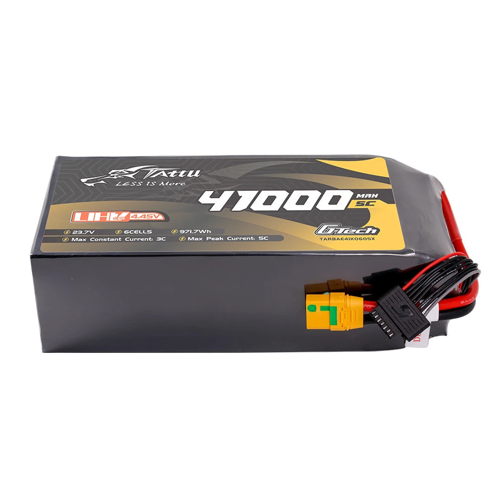 Tattu 41000mAh 6S 5C 23.7V(UHV) Lipo Battery | QS8 Plug | UAV Classic