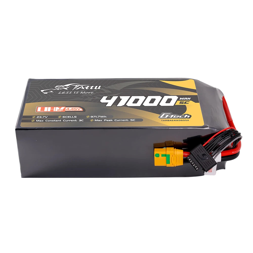 Tattu 41000mAh 6S 5C 23.7V(UHV) Lipo Battery | XT90S-F Plug | UAV Classic