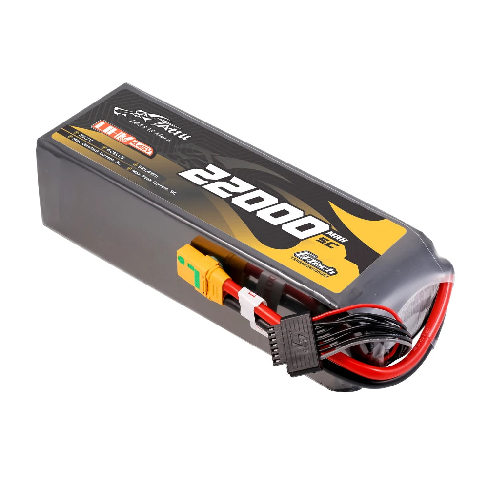 Tattu 22000mAh 6S 5C 23.7V(UHV) Lipo Battery | XT90S-F Plug | UAV Classic