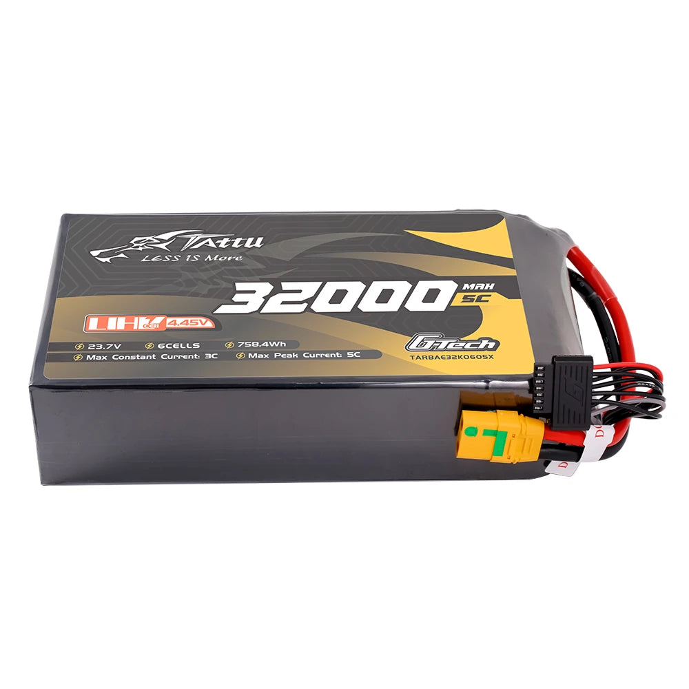 Tattu 32000mAh 6S 5C 23.7V(UHV) Lipo Battery | XT90S-F Plug | UAV Classic