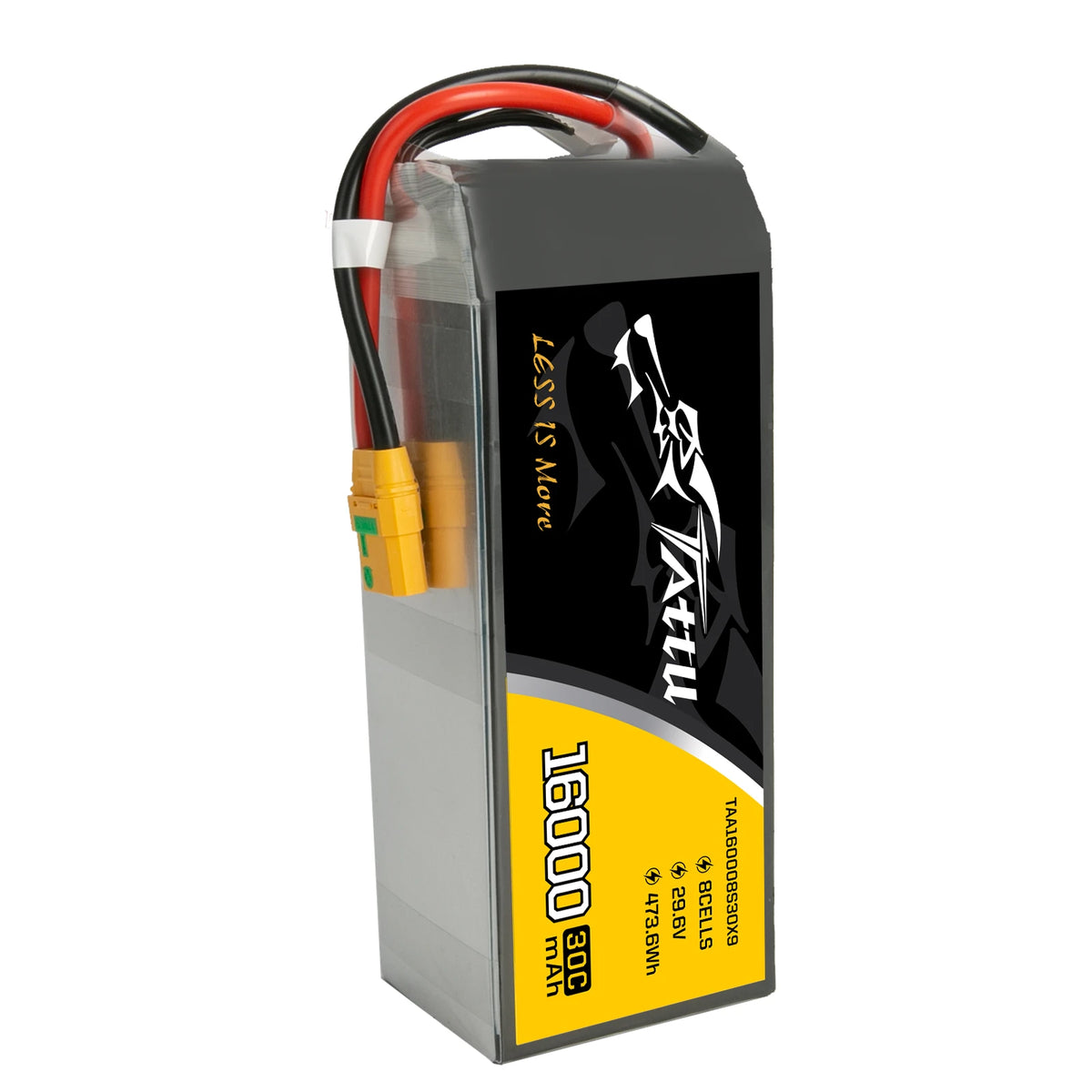 Tattu 16000mAh 8S 30C 29.6V Lipo Battery | XT90-S Plug | UAV Classic