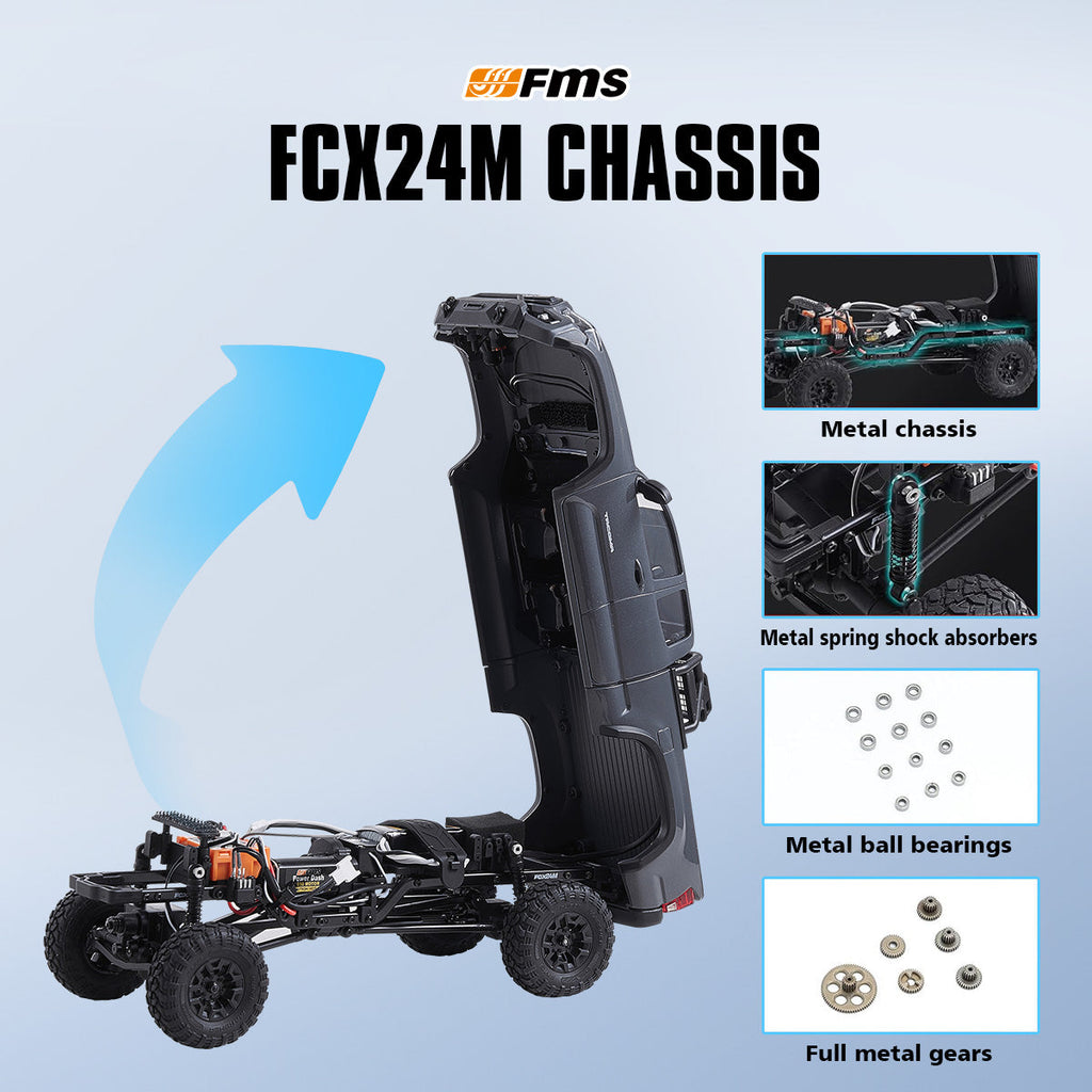 FMS 1:24 FCX24M Toyota Tacoma RTR