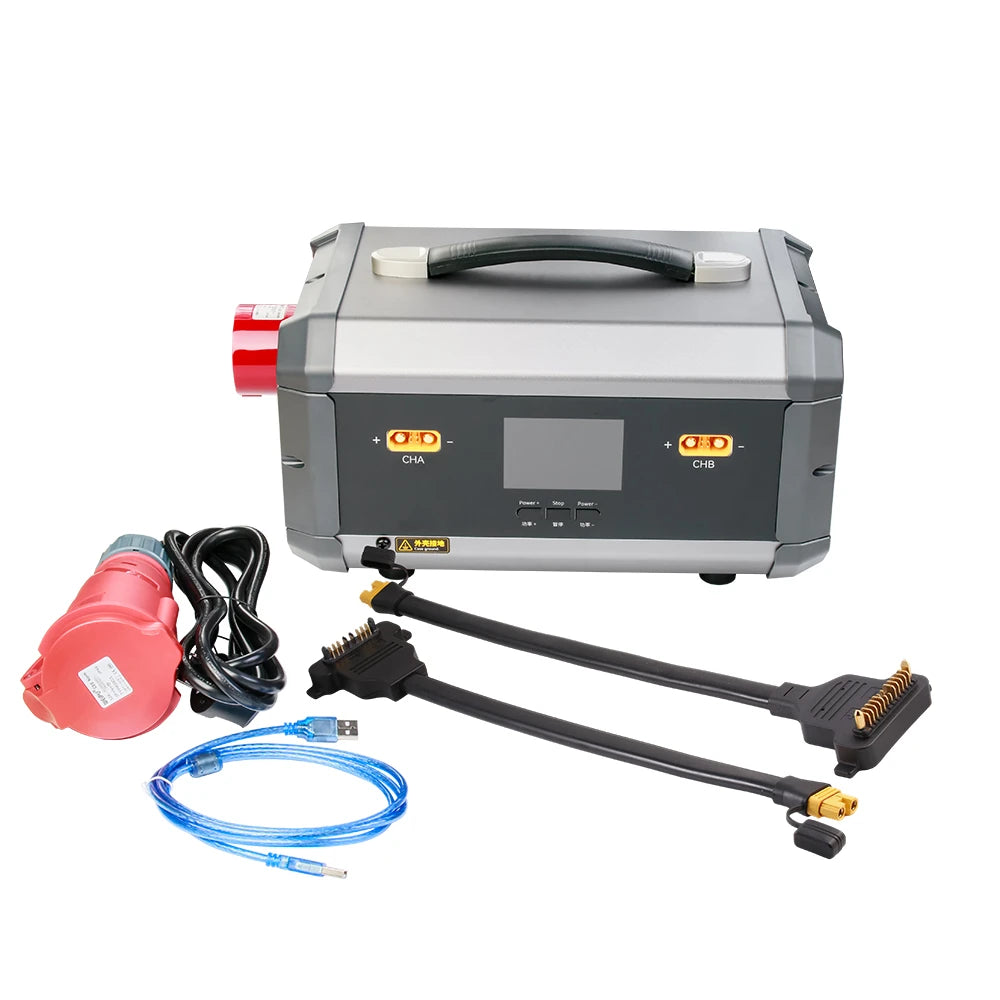 Tattu TA7200 Pro Smart Charger | Dual Channel | 120A 9000W | 12S-18S