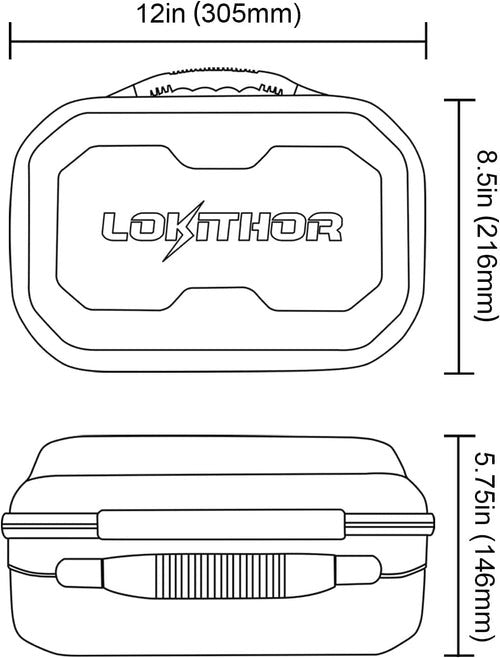 LOKITHOR JA-Series EVA Protection Case for JA300/JA301/JA302/JA400 Jump Starter