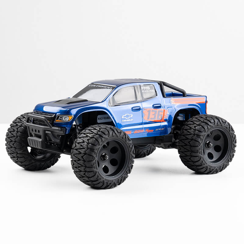 FMS 1:24 FMT24 Chevrolet Colorado Monster Truck RTR (Discontinued)