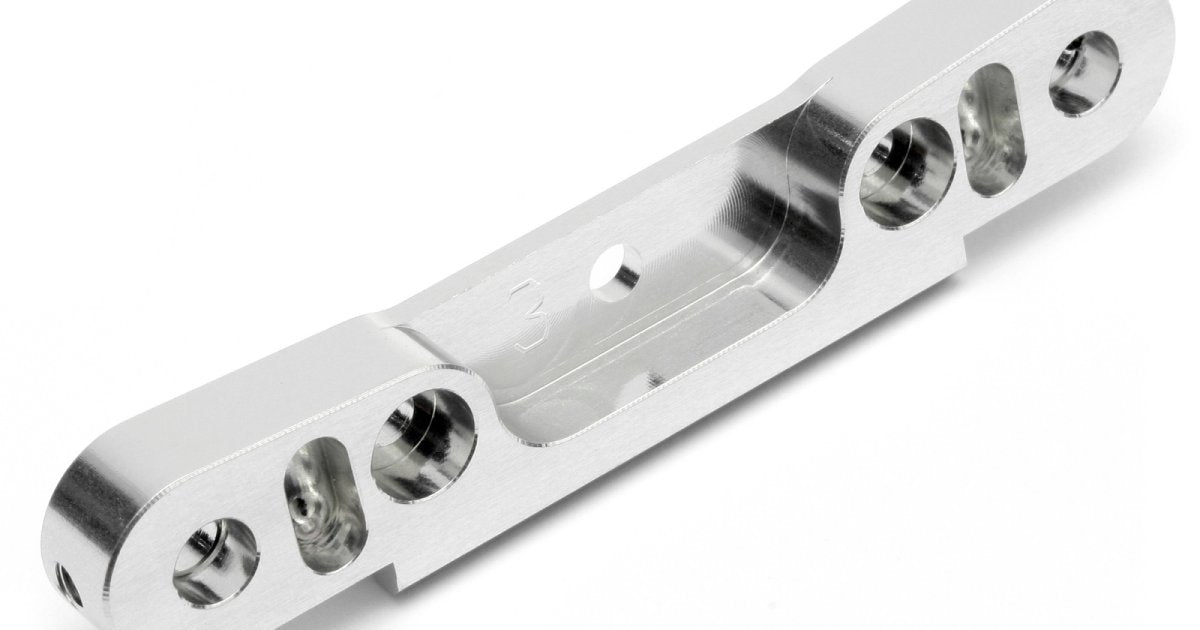 Aluminum Rear Toe-In Block, 7075, 3 Degree, Lightning Series Trophy - Model HPI66214 - HPI Racing