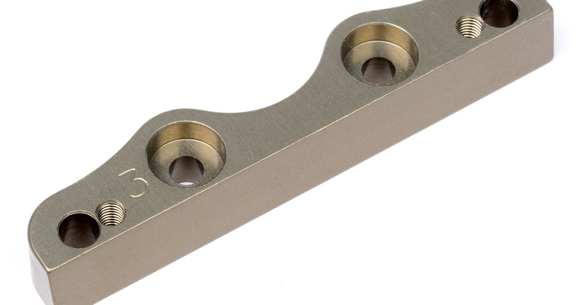 Front Suspension Block, Front Rear, Vorza Flux - Model HPI67384 - HPI Racing