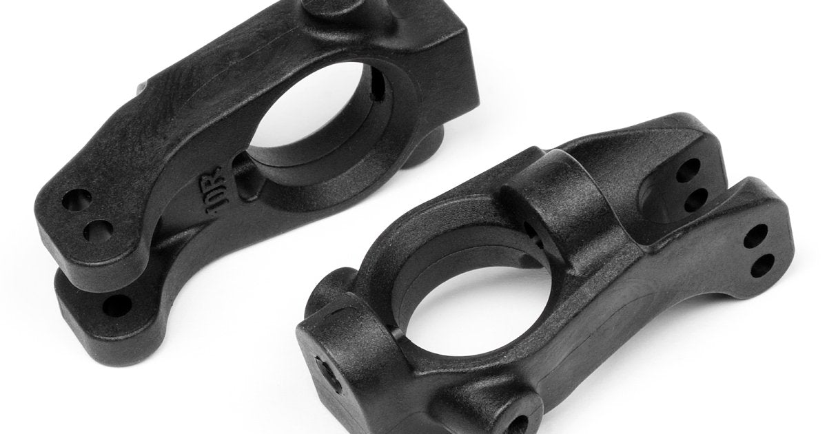 Front Hub Carrier Set, Right/Left, 10Deg, Vorza Flux - Model HPI67386 - HPI Racing