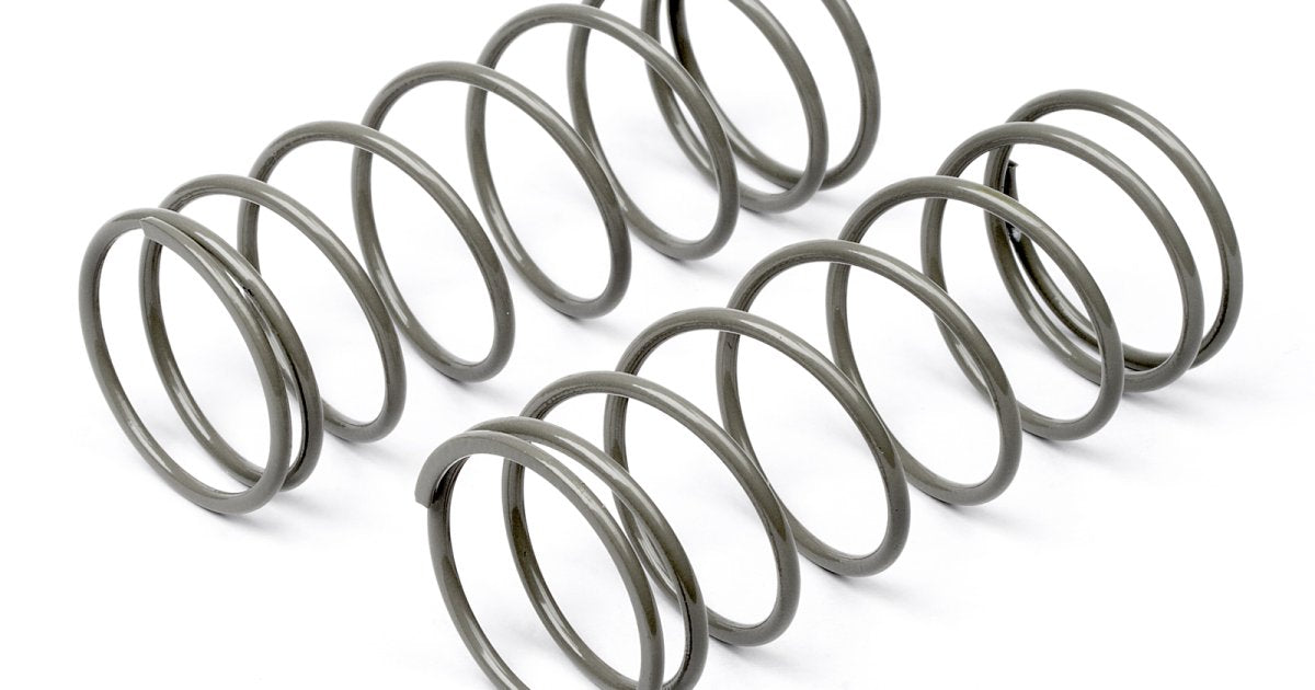 Big Bore Shock Spring, Gray, 60mm/74GF, (2pcs), Vorza Flux - Model HPI67446 - HPI Racing