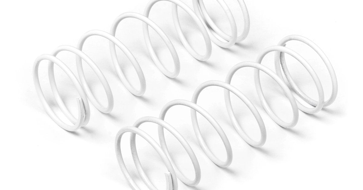 Big Bore Shock Spring, White, 60mm/81GF, (2pcs) - Model HPI67447 - HPI Racing