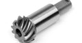 Spiral Pinion Gear, 10 Tooth, Vorza Flux - Model HPI67499 - HPI Racing