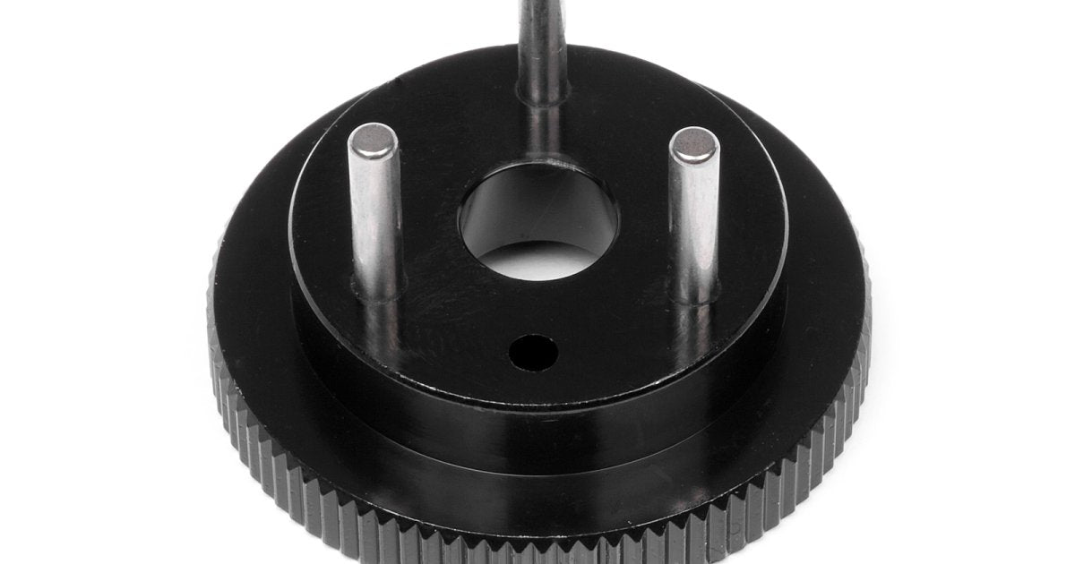 Flywheel, (3Pins), Hard Black, Trophy 3.5/4.6 - Model HPI67525 - HPI Racing