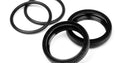 Big Bore Shock Spring Adjust Nut, Black, (2pcs), Vorza Flux - Model HPI67528 - HPI Racing