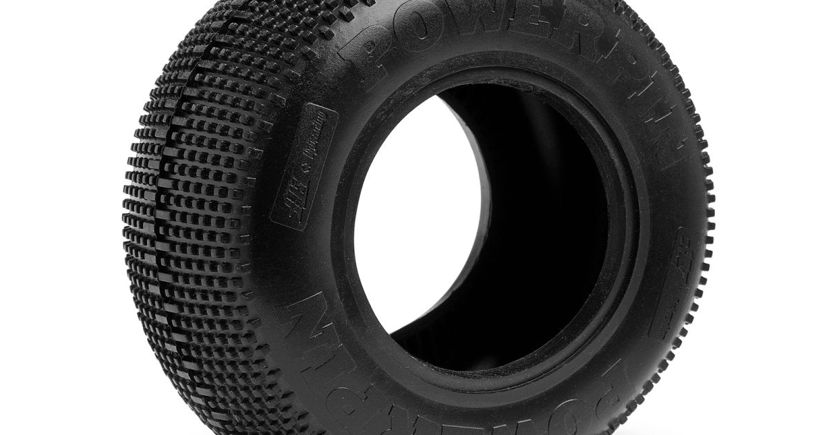 Powerpin 2.2 Inch MT Tire, White, (2pcs) - Model HPI67687 - HPI Racing