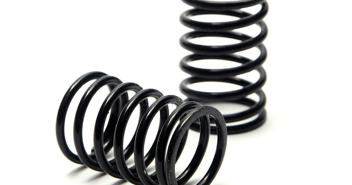 Black Shock Spring, 13X25X1.7mm, 7 Coils, RS4, Sport 3 (2pcs) - Model HPI6831 - HPI Racing
