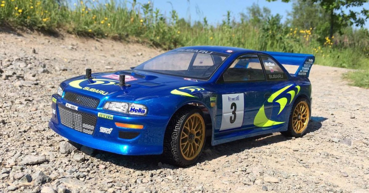 Subaru Impreza WRC '98 Body, Clear, 200mm - Model HPI7049 - HPI Racing