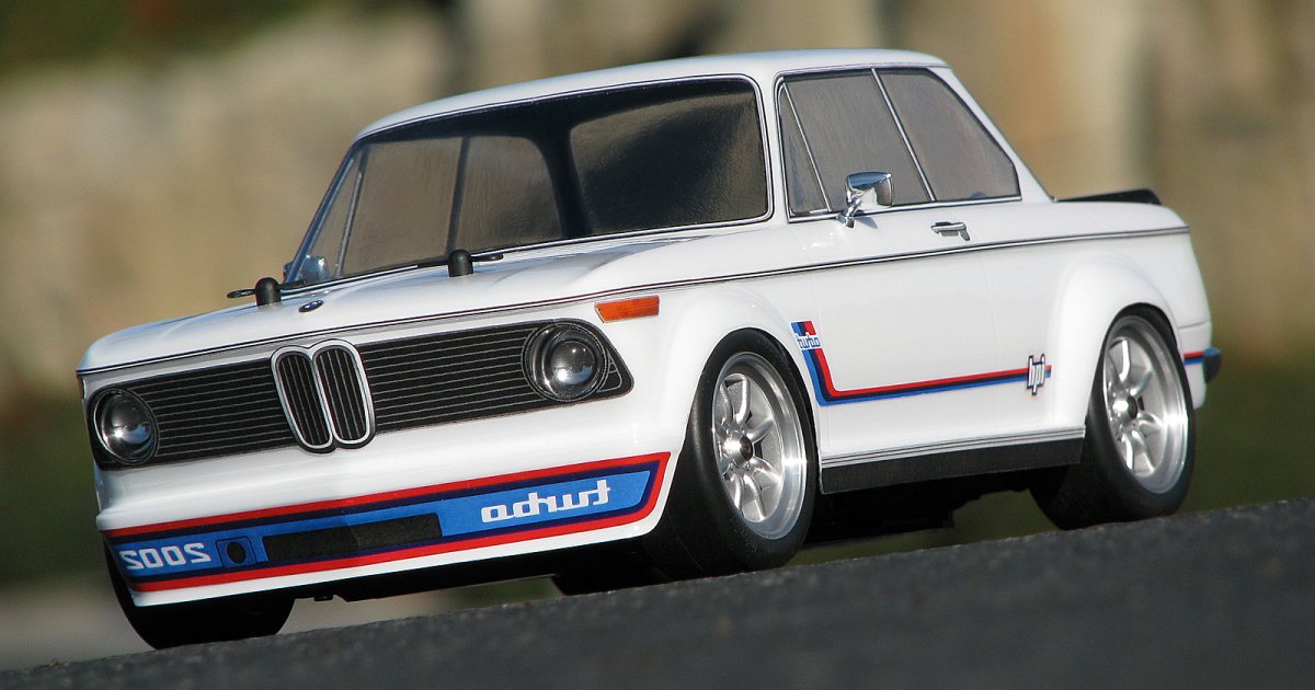 BMW 2002 Turbo Body, Clear, WB225mm F0mm/R0mm - Model HPI7215 - HPI Racing