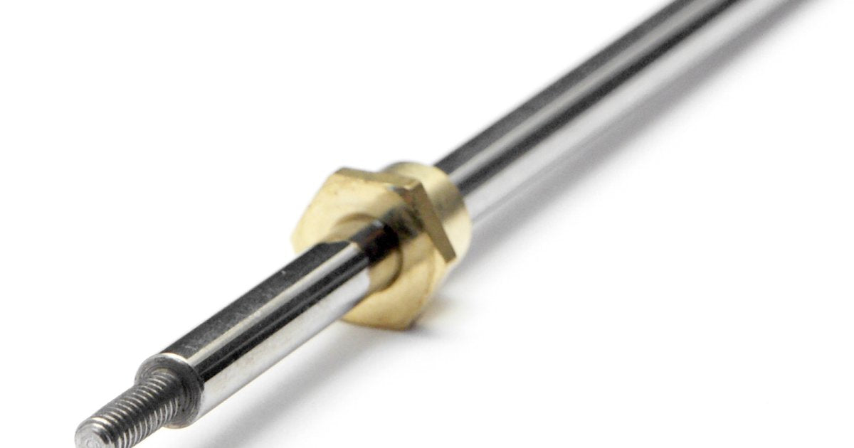 Rear Axle with Hex, 3x86mm, Micro RS4 - Model HPI72336 - HPI Racing