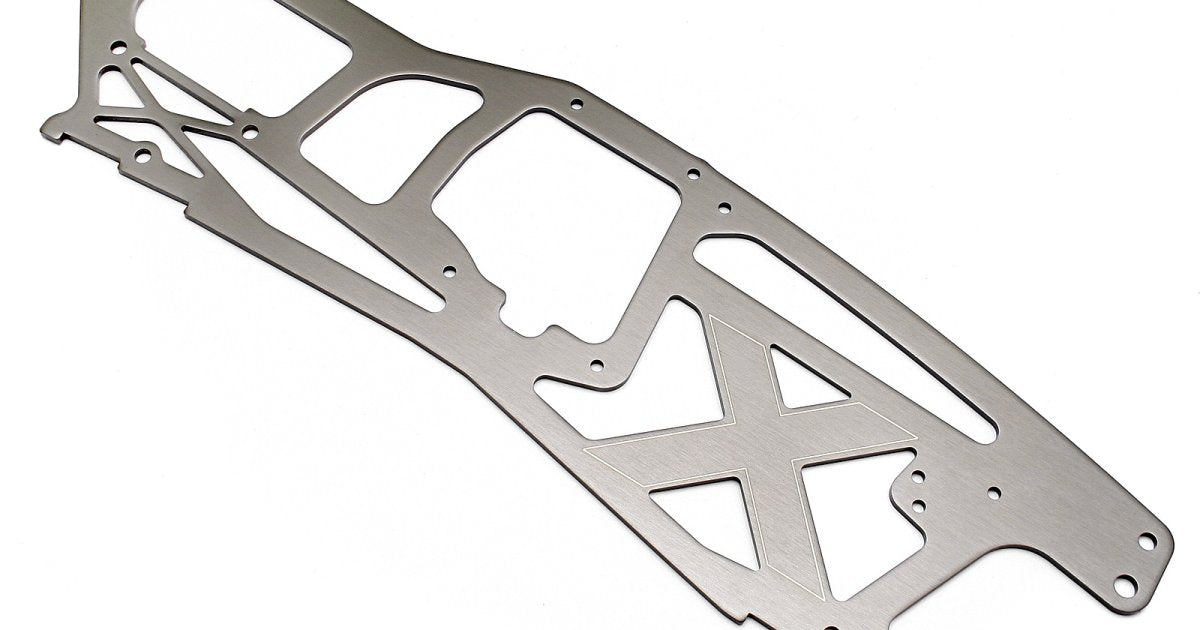 Main Chassis, 2.5mm, Grey, Right, Savage X - Model HPI73962 - HPI Racing