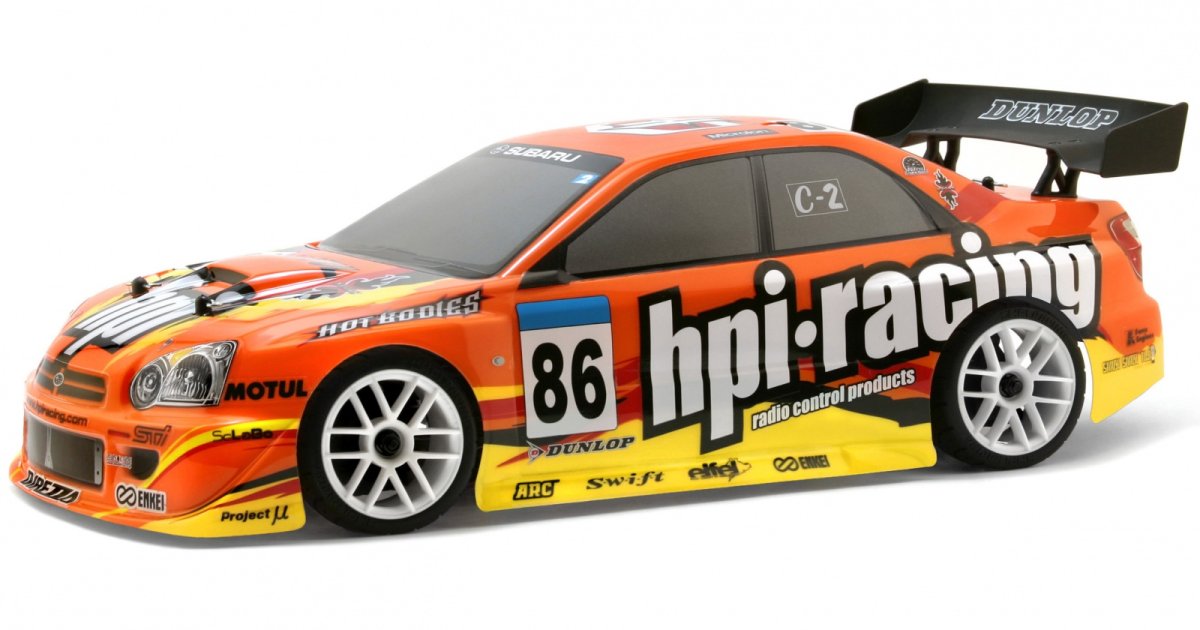 Subaru Impreza Body, 190mm WB255mm - Model HPI7399 - HPI Racing