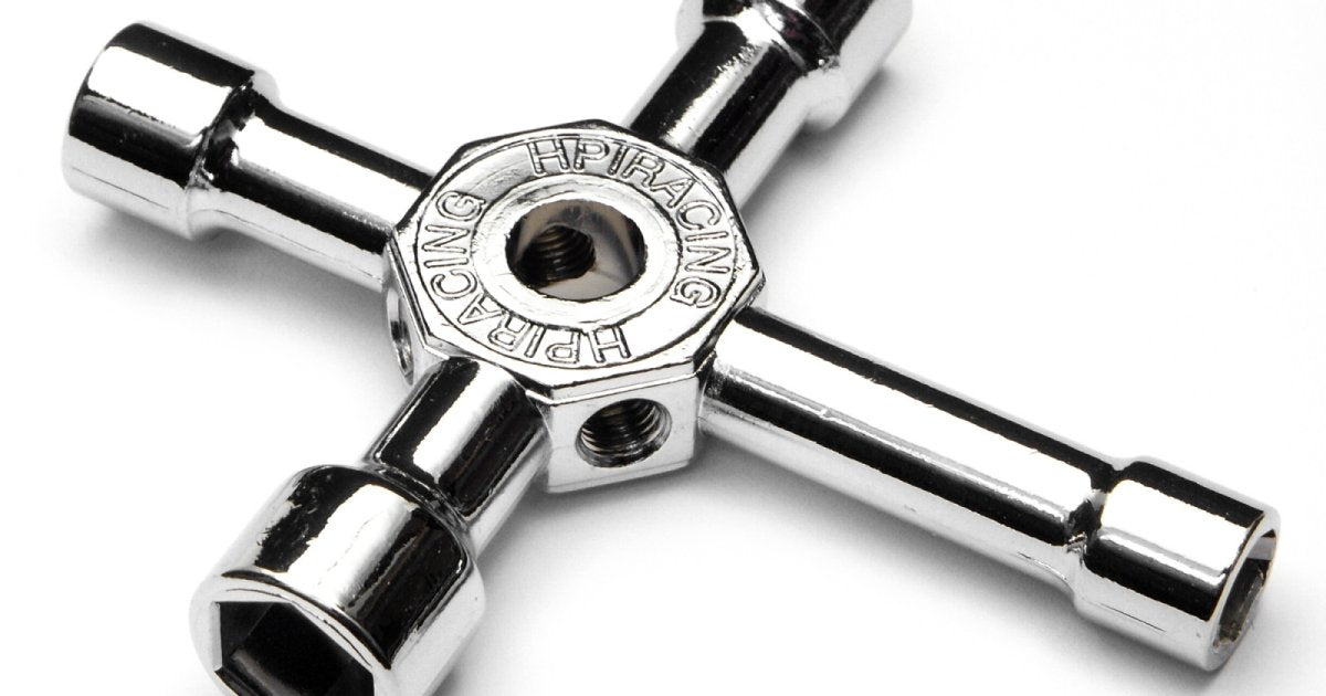 4 Way Glow Plug Wrench - Model HPI74111 - HPI Racing