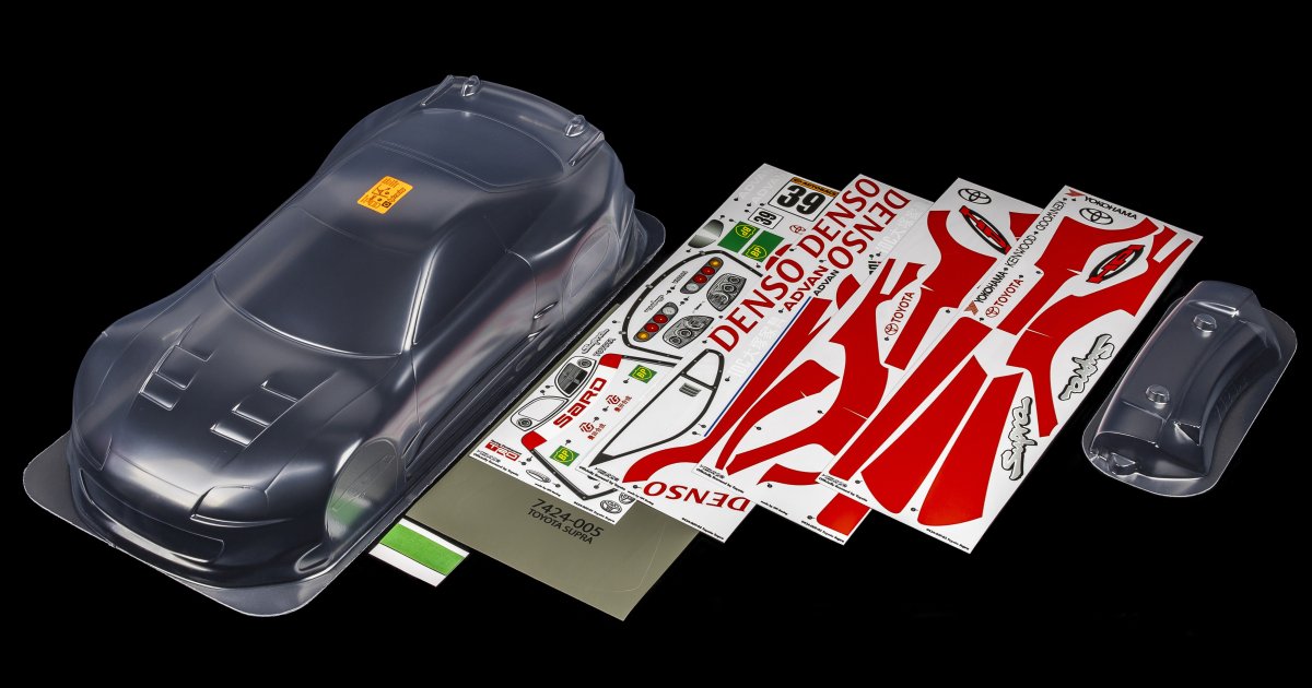 Toyota Supra Body, (200mm), Clear - Model HPI7424 - HPI Racing