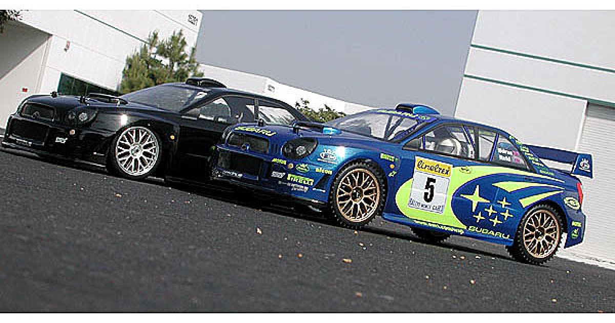 Subaru Impreza WRC 2001, Clear, 200mm - Model HPI7458 - HPI Racing