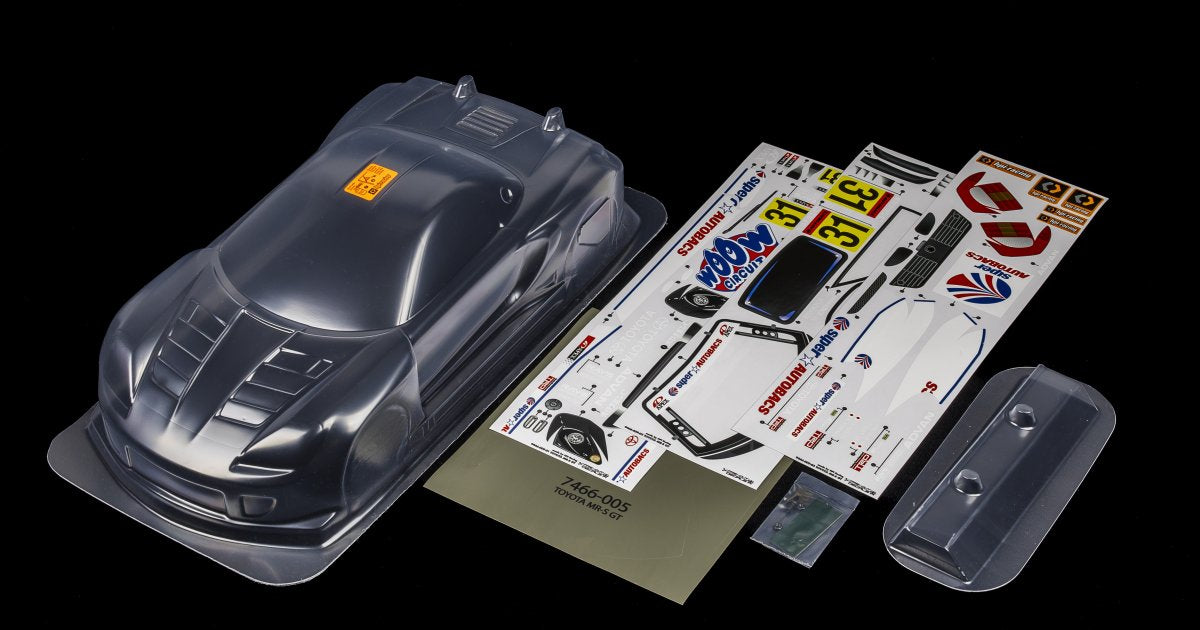 Toyota MR-S GT Body (200mm), Clear - Model HPI7466 - HPI Racing